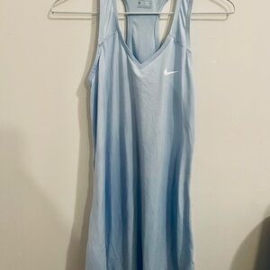 Nike Dri Fit Light Blue Athletic Tank Top